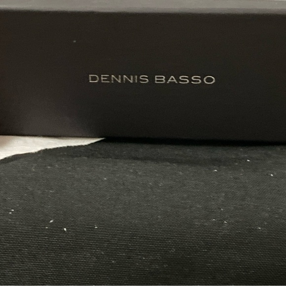 Dennis Basso Red LUGGAGE TAG MEASURES APPROX 6” RED LEATHER RED FUR (FAUX??) - Picture 7 of 13